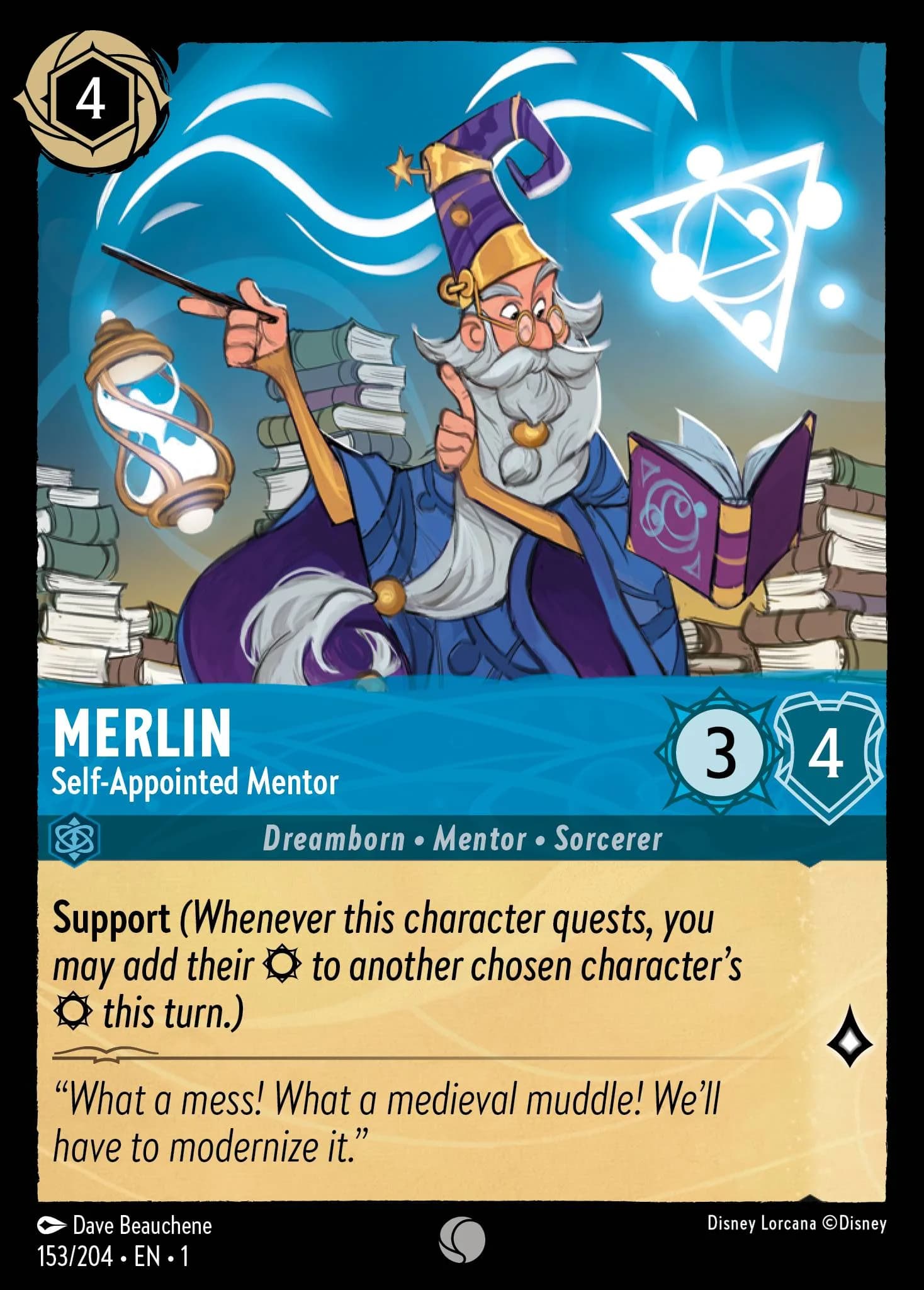 Merlin - Self-Appointed Mentor 153/204 from The First Chapter
