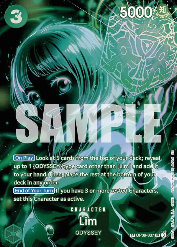 Lim OP09-037 Official alternate printing 2