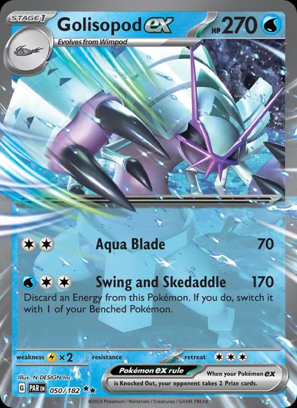 Golisopod ex 050/182 from Paradox Rift