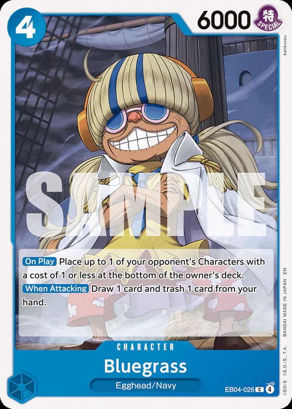 Bluegrass EB04-026 Standard printing