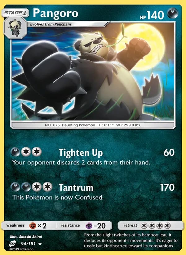 Pangoro 94/181 from Team Up
