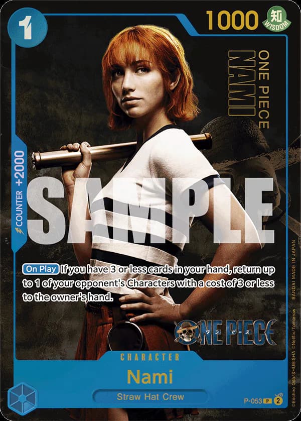 Nami P-053 Official alternate printing 4