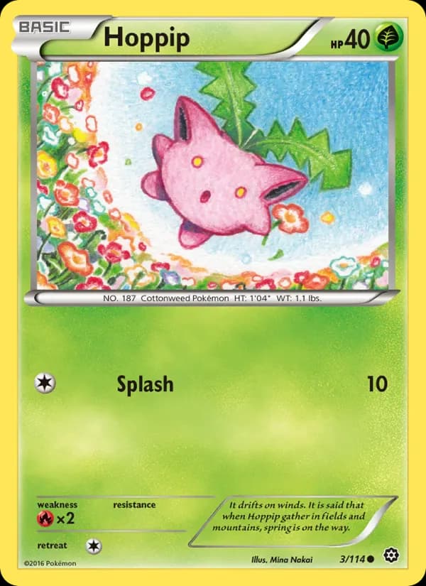 Hoppip 3/114 from Steam Siege
