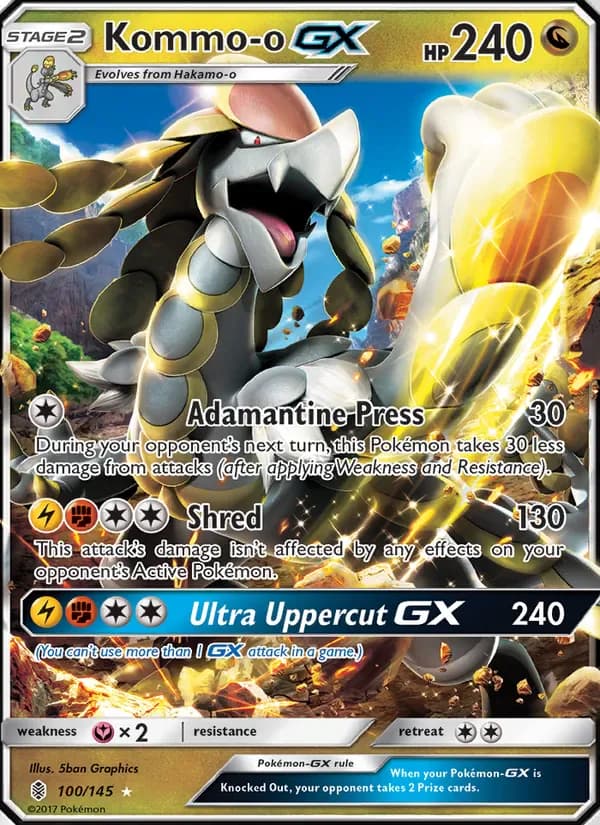 Kommo-o GX 100/145 from Guardians Rising