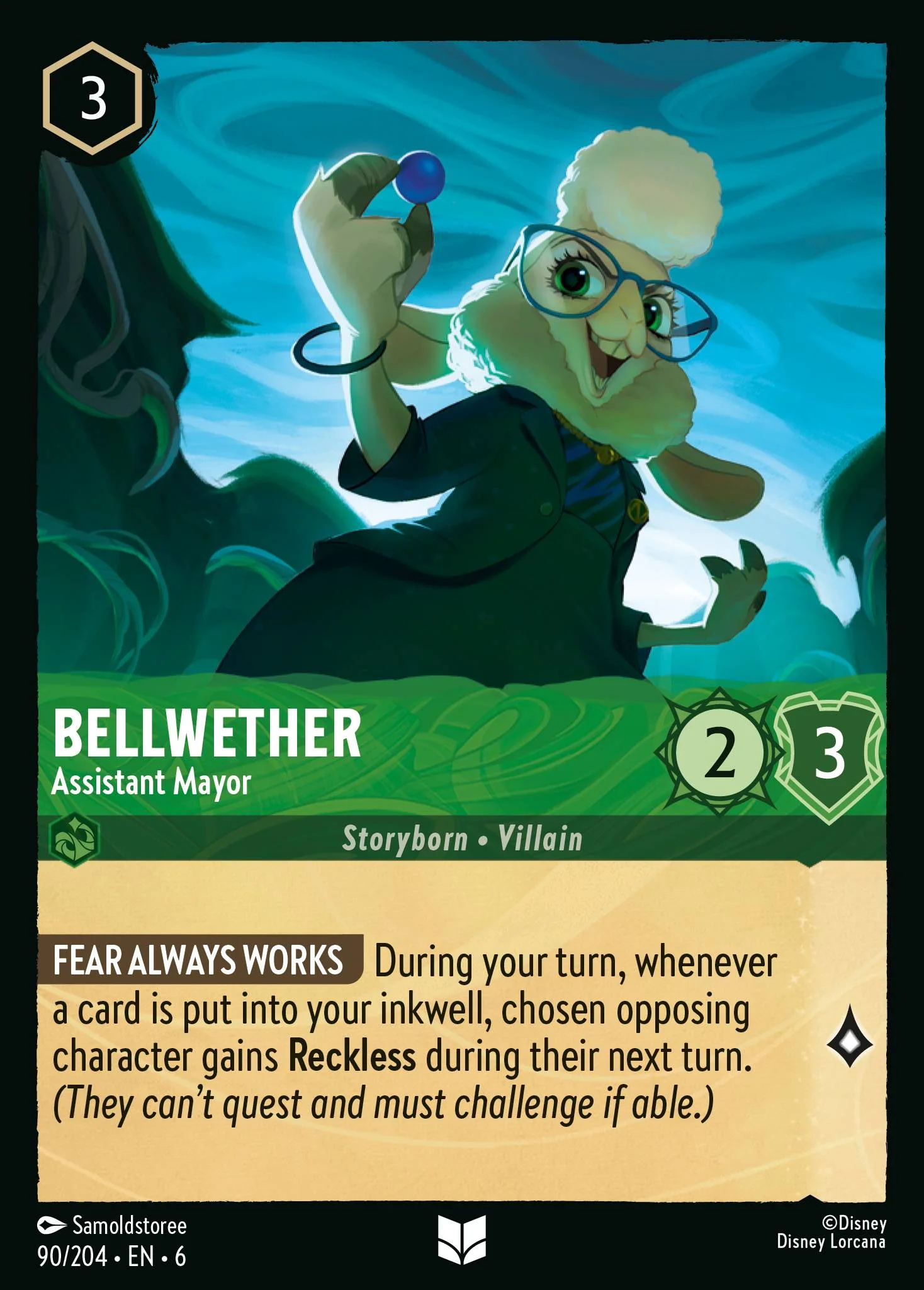 Bellwether - Assistant Mayor 90/204 from Azurite Sea