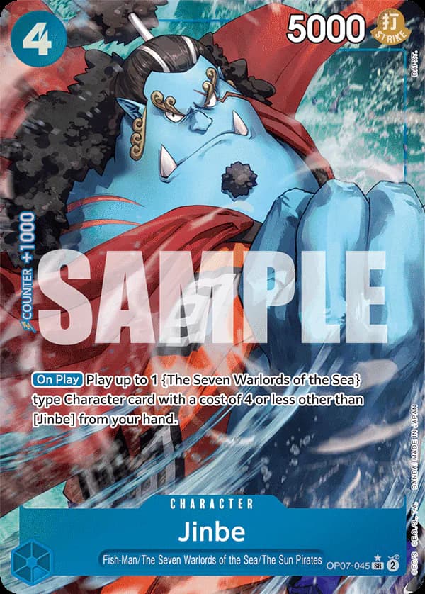 Jinbe OP07-045 Official alternate printing 1