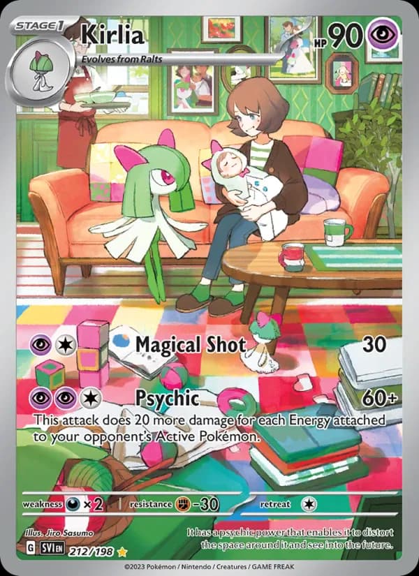 Kirlia 212/198 from Scarlet & Violet Base Set