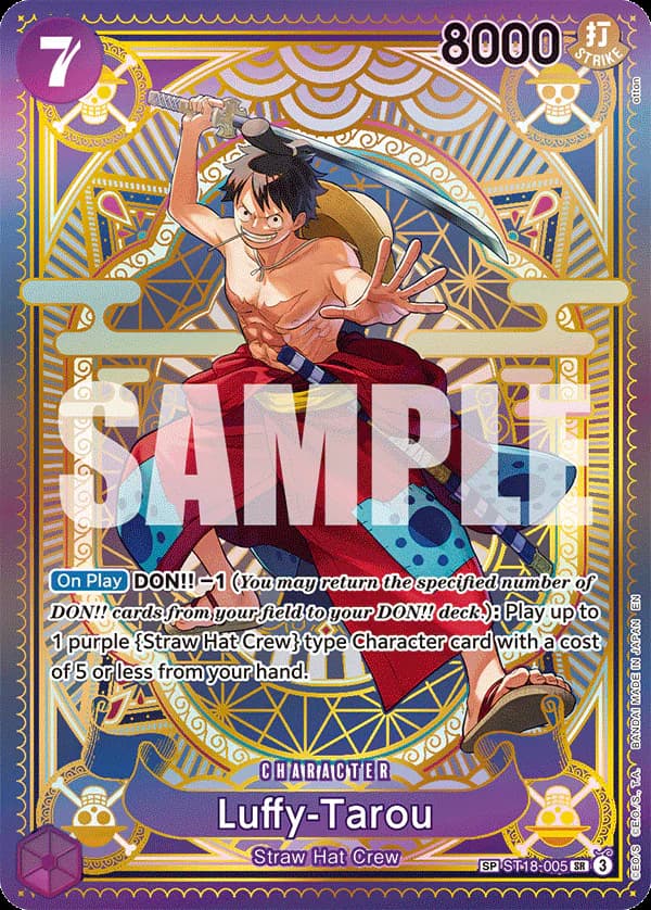 Luffy-Tarou ST18-005 Official alternate printing 1