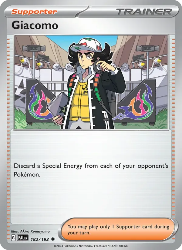 Giacomo 182/193 from Paldea Evolved