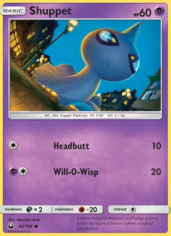 Shuppet 63/168 from Celestial Storm