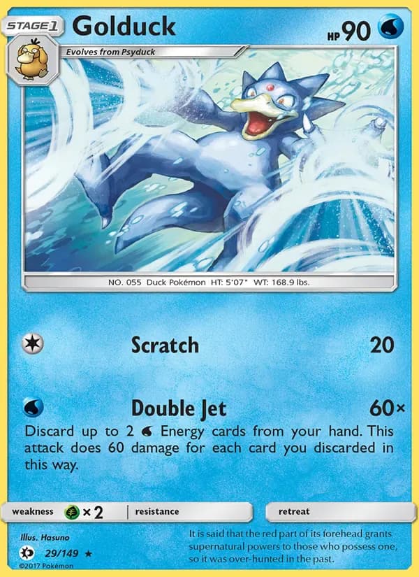 Golduck 29/149 from Sun & Moon Base Set
