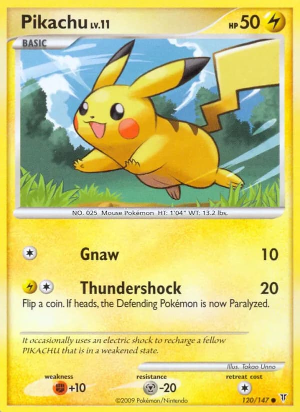 Pikachu 120/147 from Supreme Victors