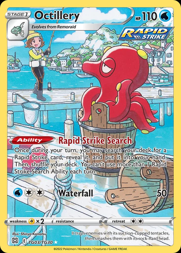 Octillery TG03/TG30 from Brilliant Stars