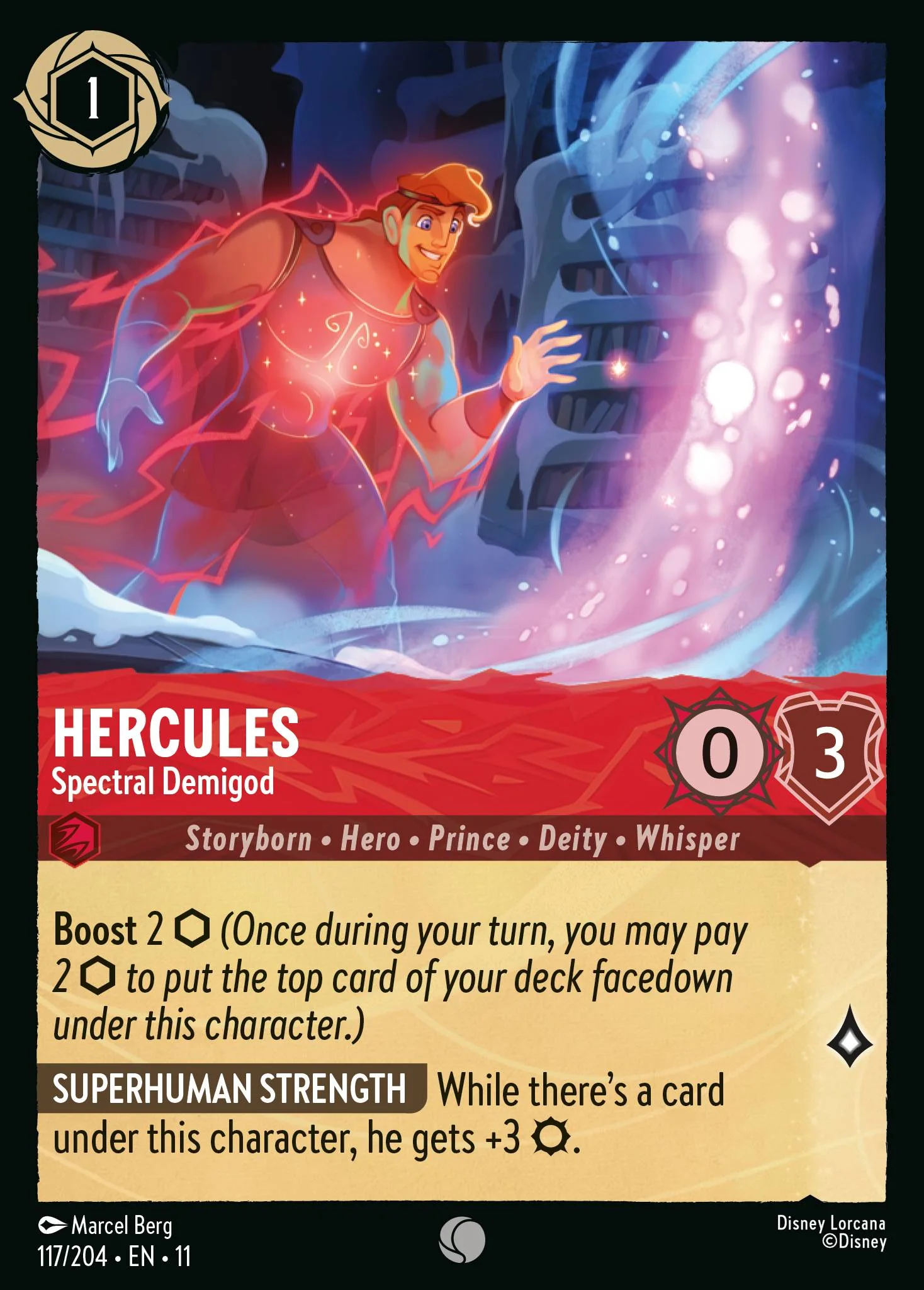 Hercules - Spectral Demigod 117/204 from Winterspell