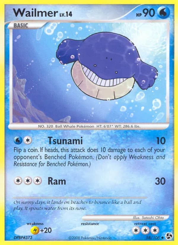 Wailmer 58/106 from Great Encounters