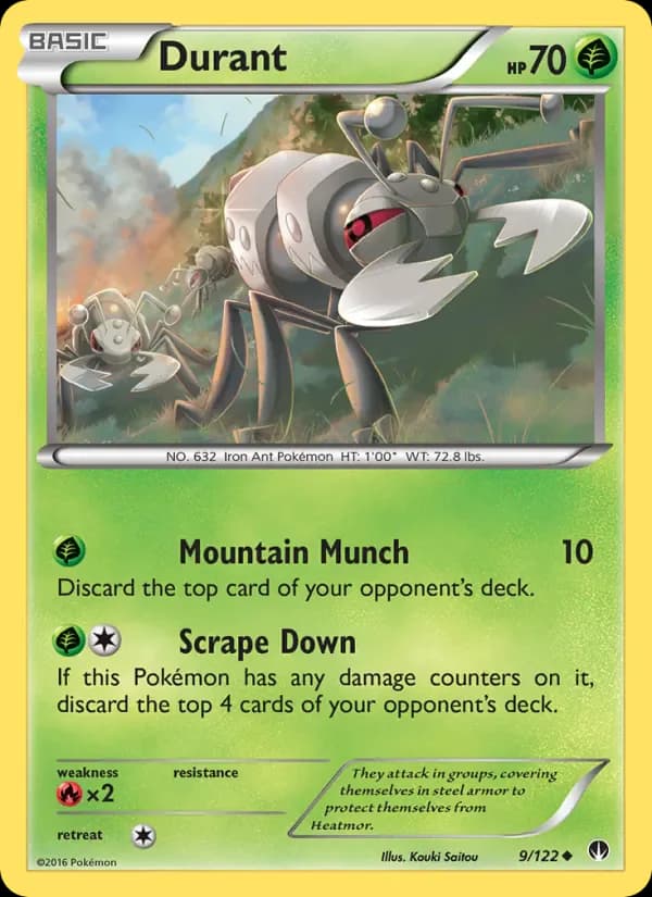 Durant 9/122 from BREAKpoint