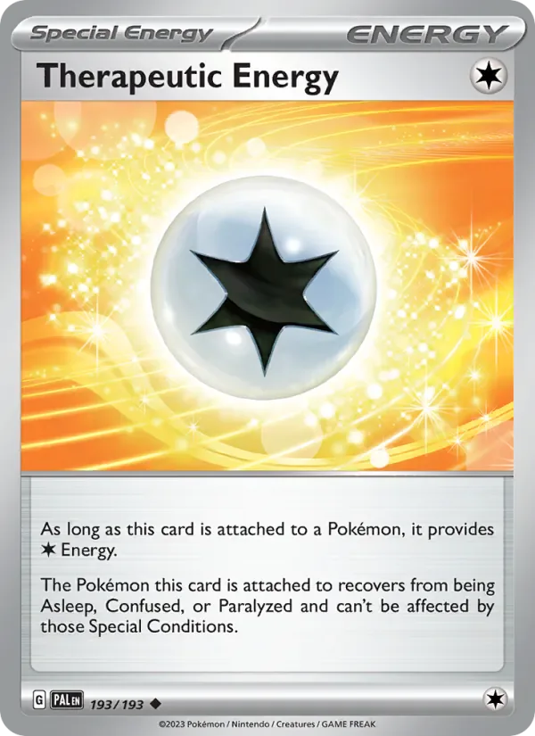 Therapeutic Energy 193/193 from Paldea Evolved