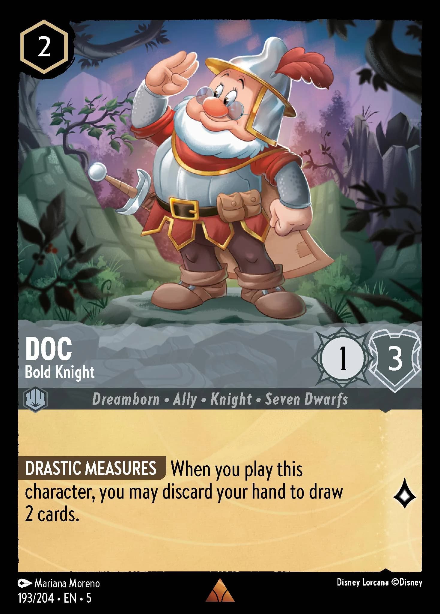 Doc - Bold Knight 193/204 from Shimmering Skies
