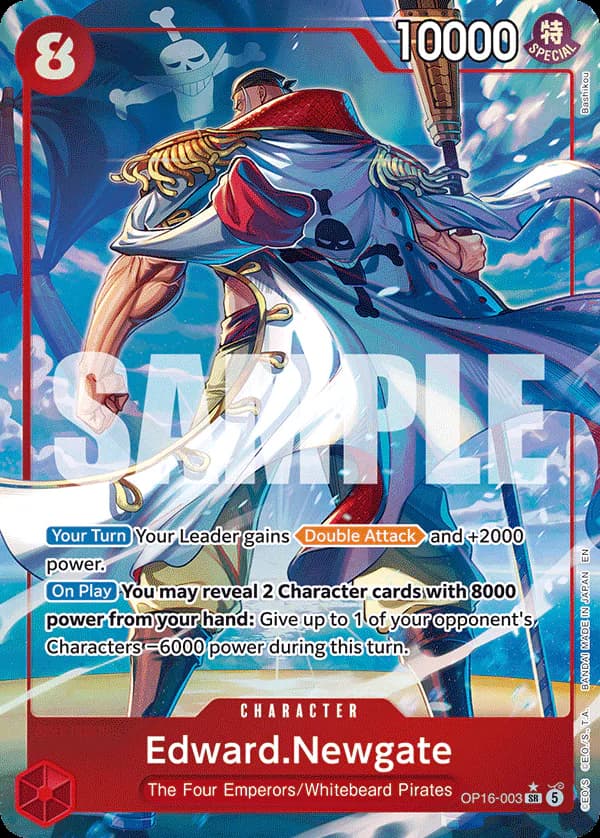 Edward.Newgate OP16-003 Official alternate printing 1