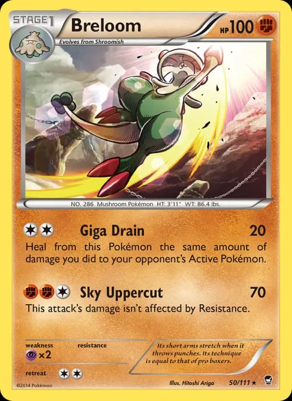 Breloom 50/111 from Furious Fists