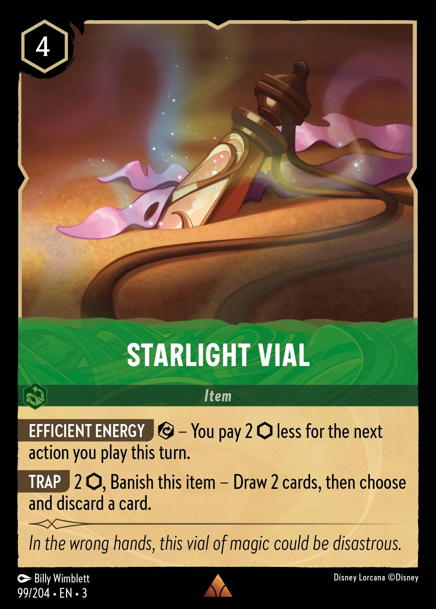 Starlight Vial 99/204 from Into the Inklands