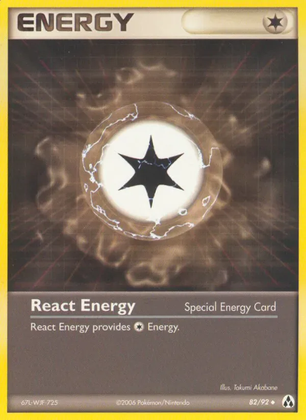 React Energy 82/92 from EX Legend Maker