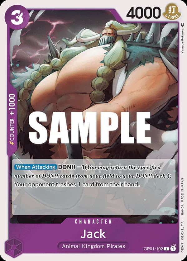 Jack OP01-102 Standard printing