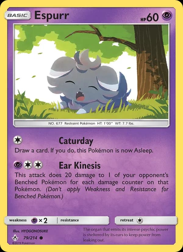 Espurr 79/214 from Unbroken Bonds
