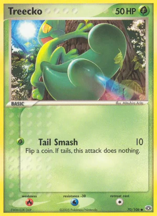 Treecko 70/106 from EX Emerald