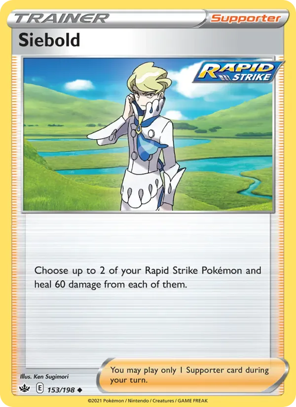 Siebold 153/198 from Chilling Reign