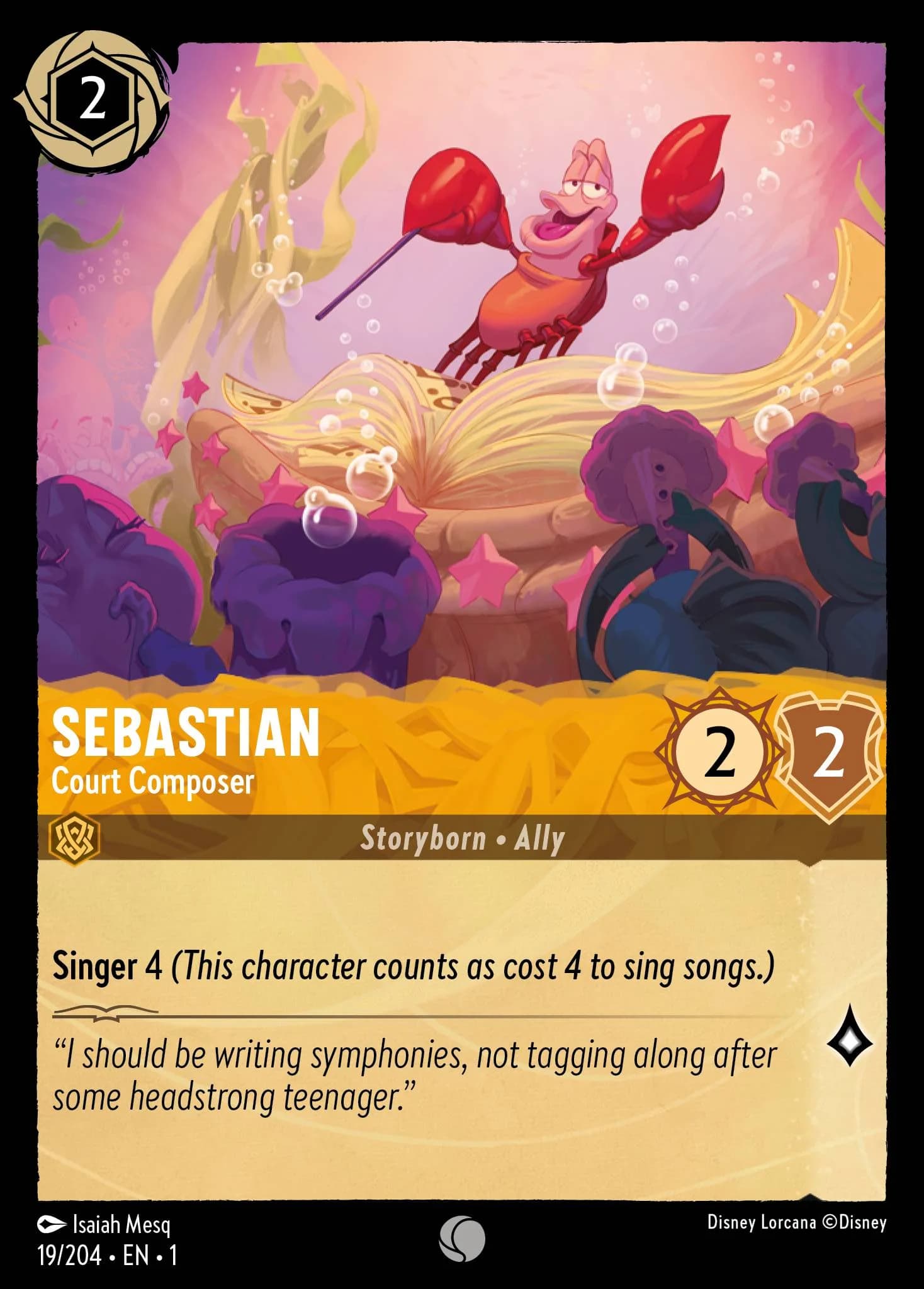 Sebastian - Court Composer 19/204 from The First Chapter