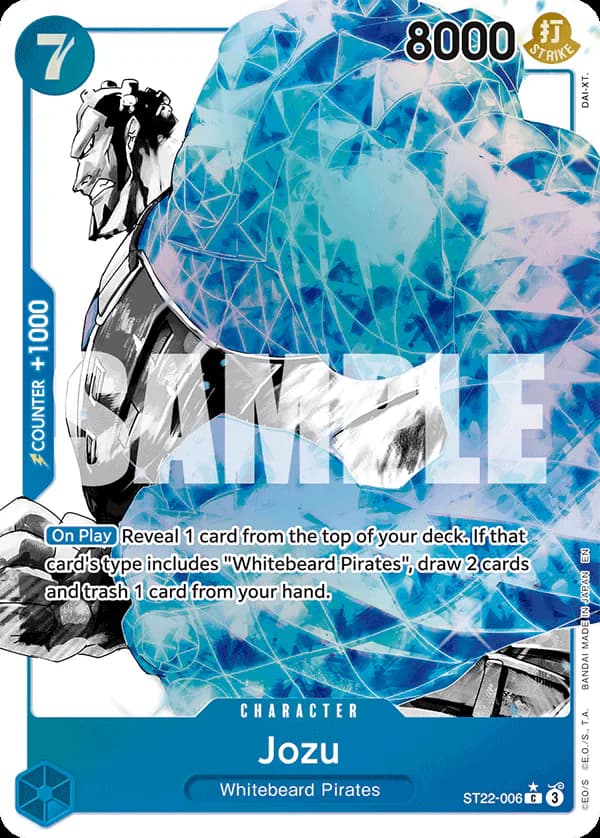 Jozu ST22-006 Official alternate printing 1