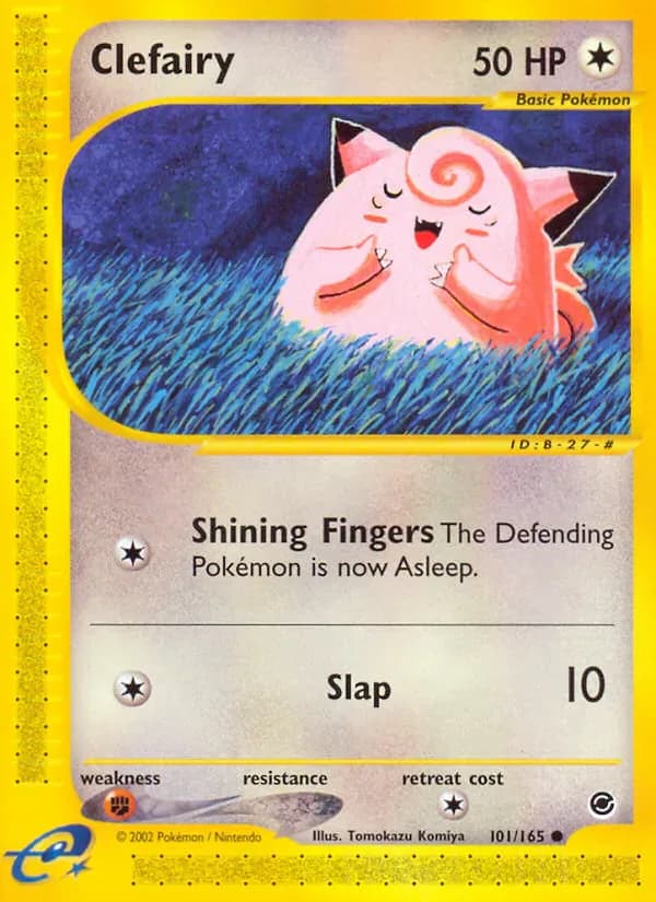Clefairy 101/165 from Expedition Base Set