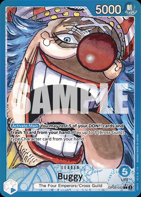 Buggy OP09-042 Official alternate printing 1