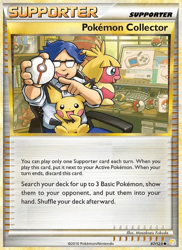 Pokémon Collector 97/123 from HeartGold & SoulSilver