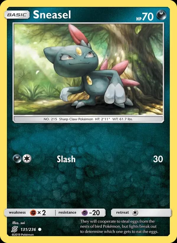 Sneasel 131/236 from Unified Minds