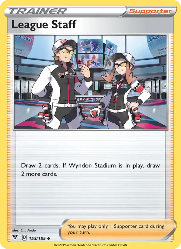 League Staff 153/185 from Vivid Voltage
