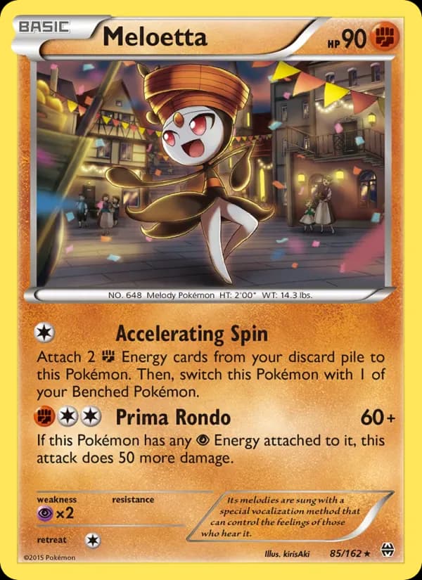 Meloetta 85/162 from BREAKthrough
