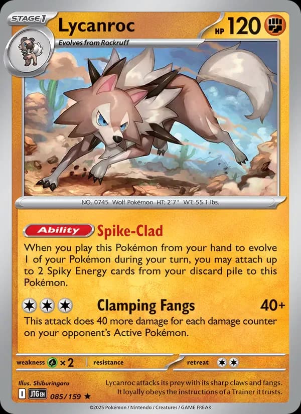 Lycanroc 085/159 from Journey Together