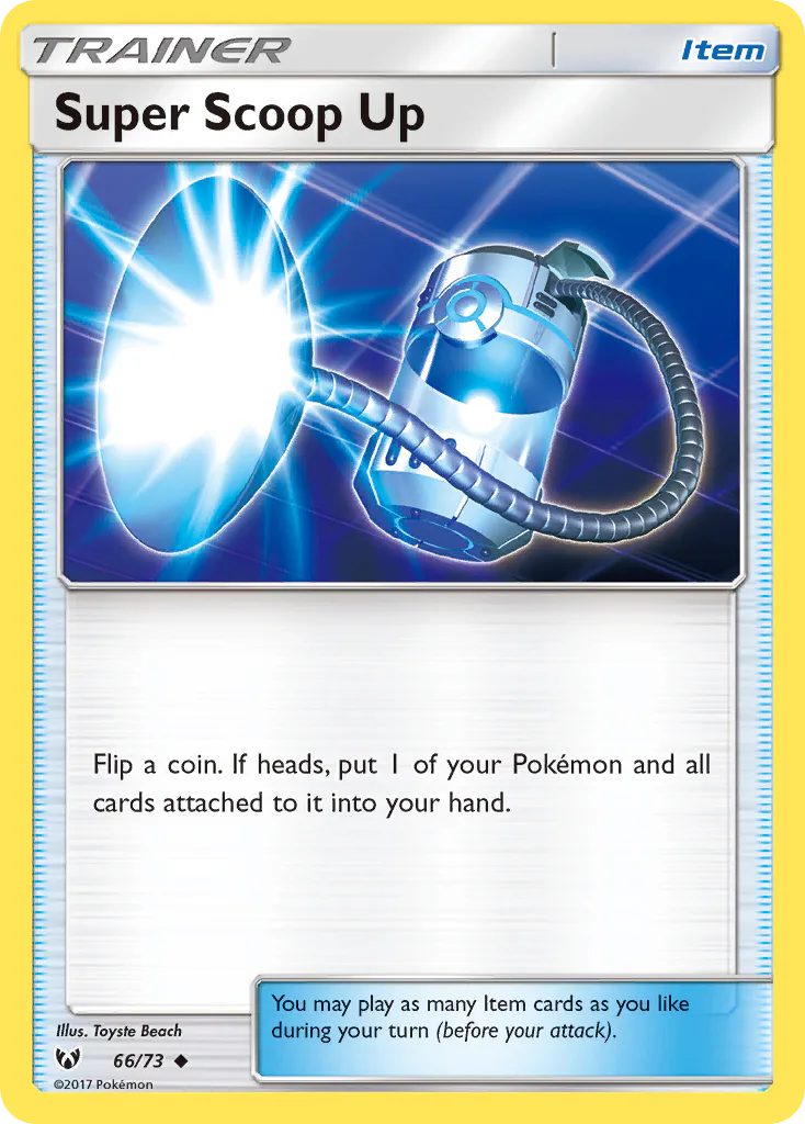 Super Scoop Up 66/73 from Shining Legends