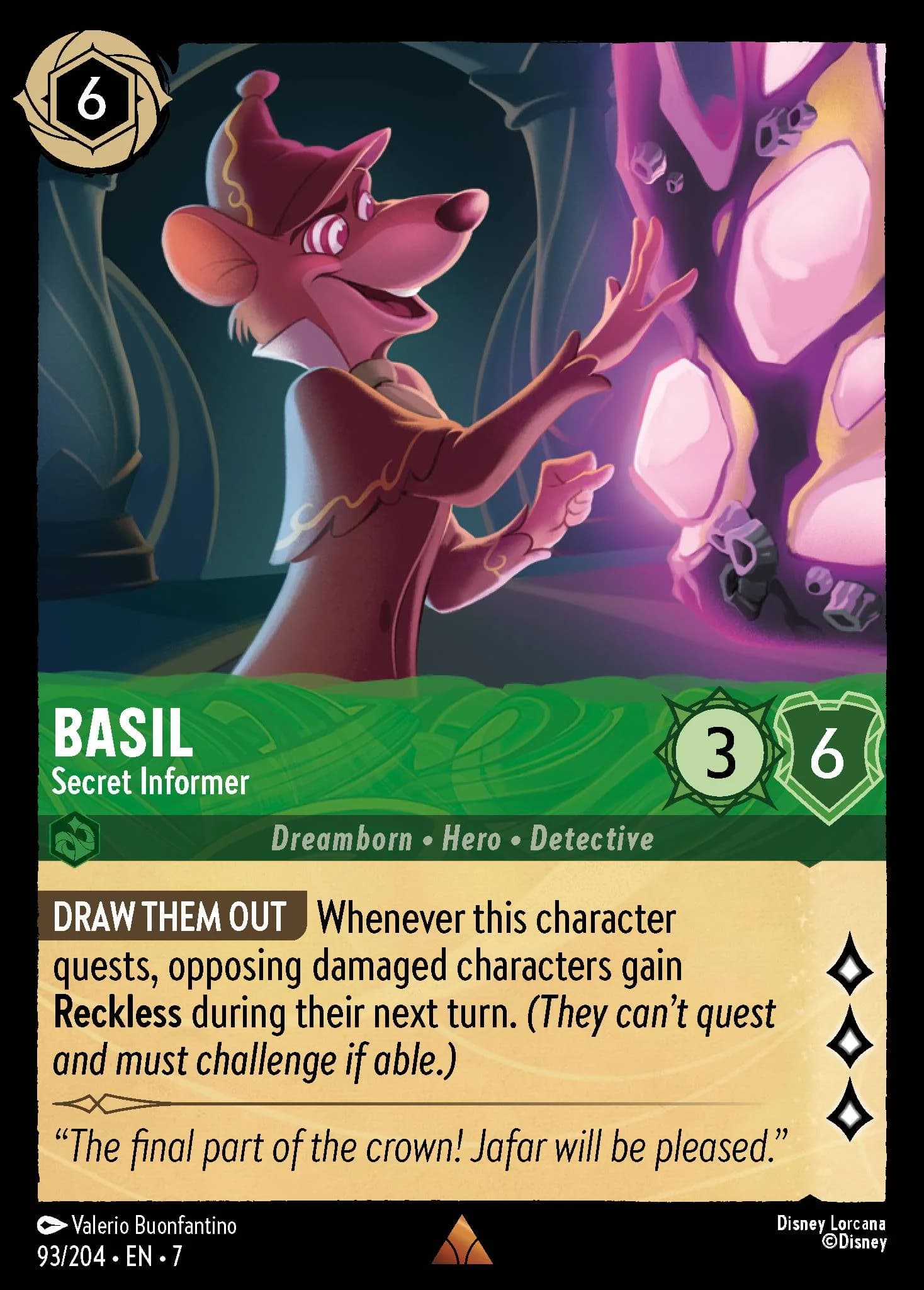 Basil - Secret Informer 93/204 from Archazia's Island