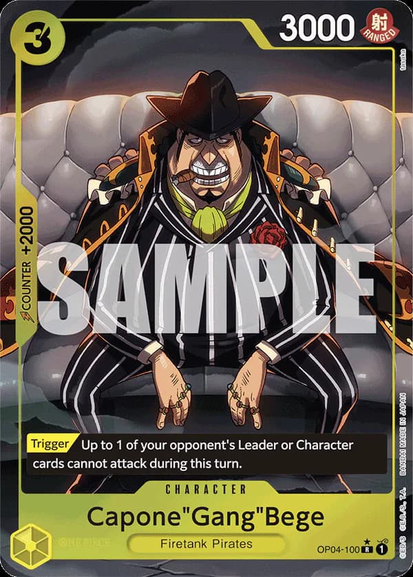 Capone"Gang"Bege OP04-100 Official alternate printing 5