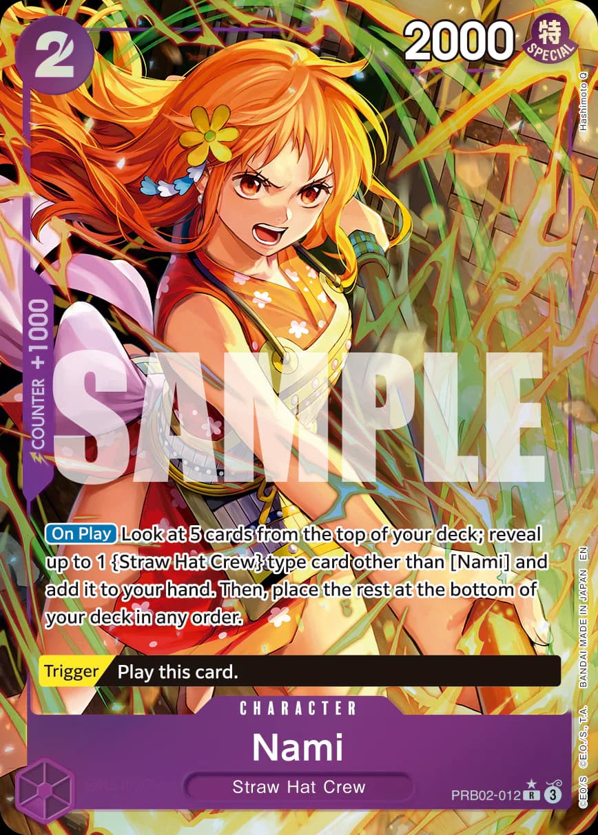 Nami PRB02-012 Official alternate printing 1