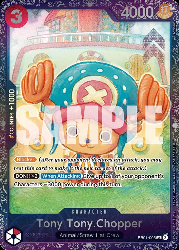 Tony Tony.Chopper EB01-006 Official alternate printing 3