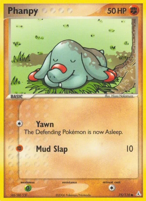 Phanpy 75/110 from EX Holon Phantoms