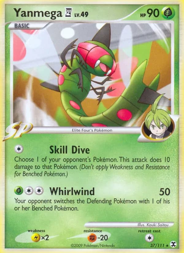 Yanmega 4 37/111 from Rising Rivals