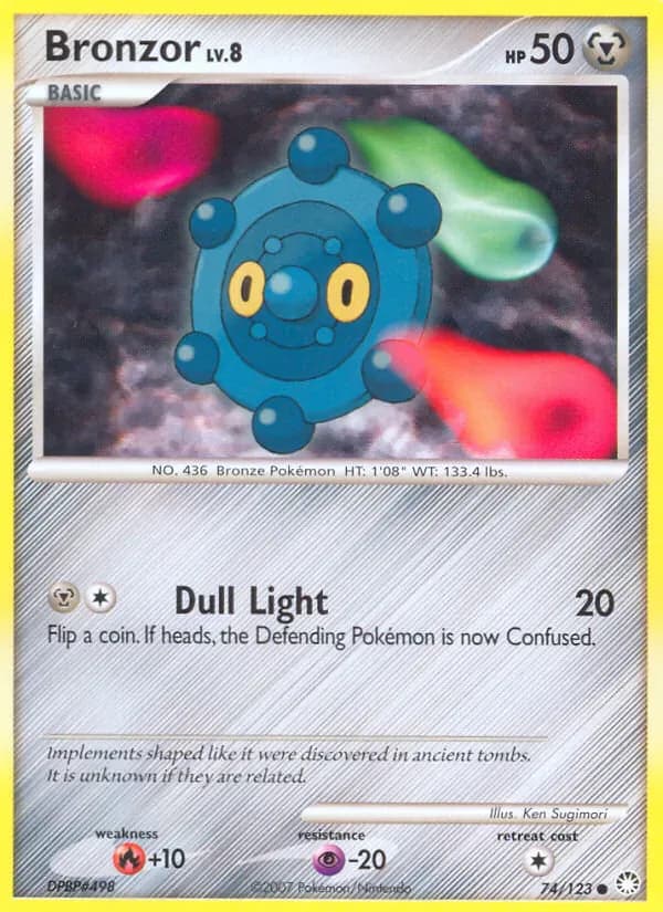 Bronzor 74/123 from Mysterious Treasures