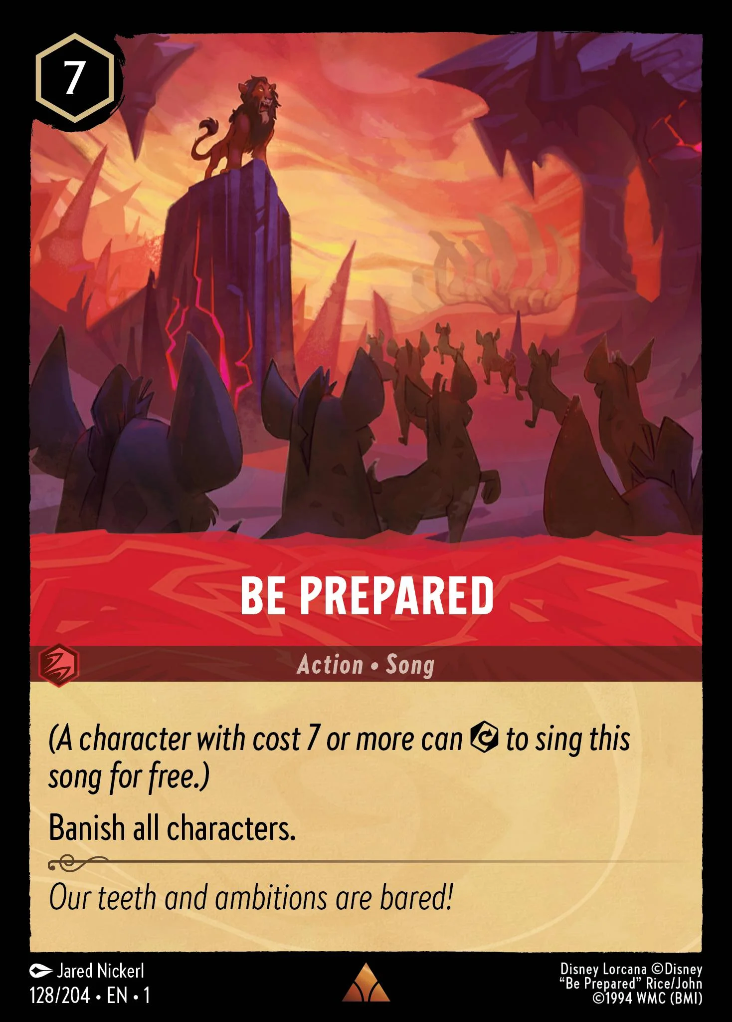 Be Prepared 128/204 from The First Chapter