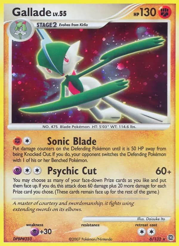 Gallade 6/132 from Secret Wonders
