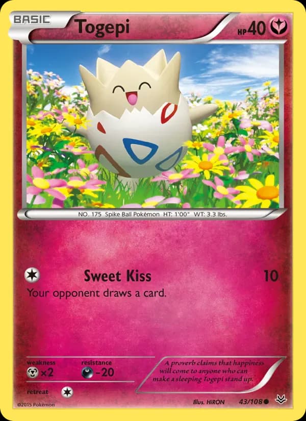 Togepi 43/108 from Roaring Skies